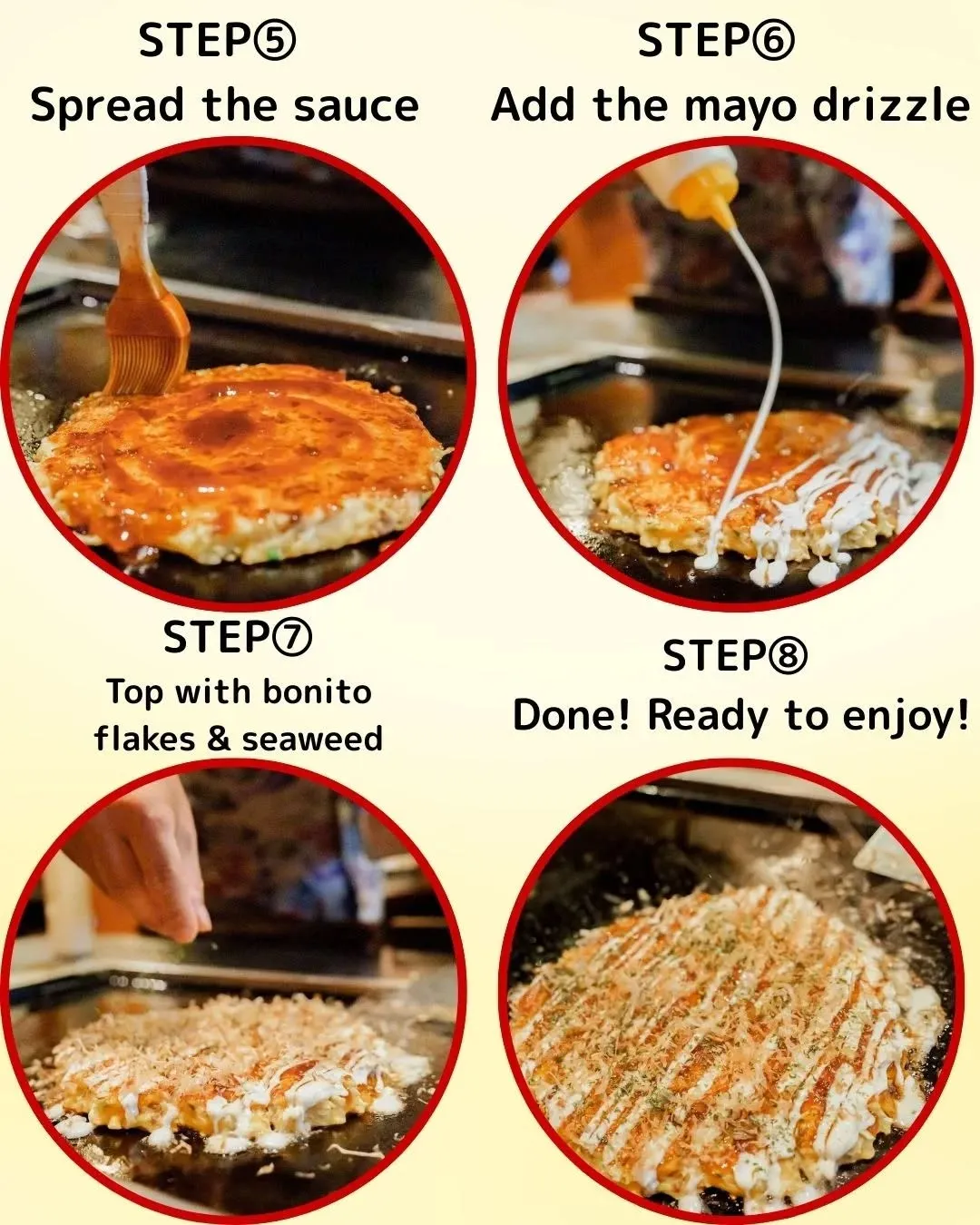 🍳 Okonomiyaki Cooking Guide 🍳