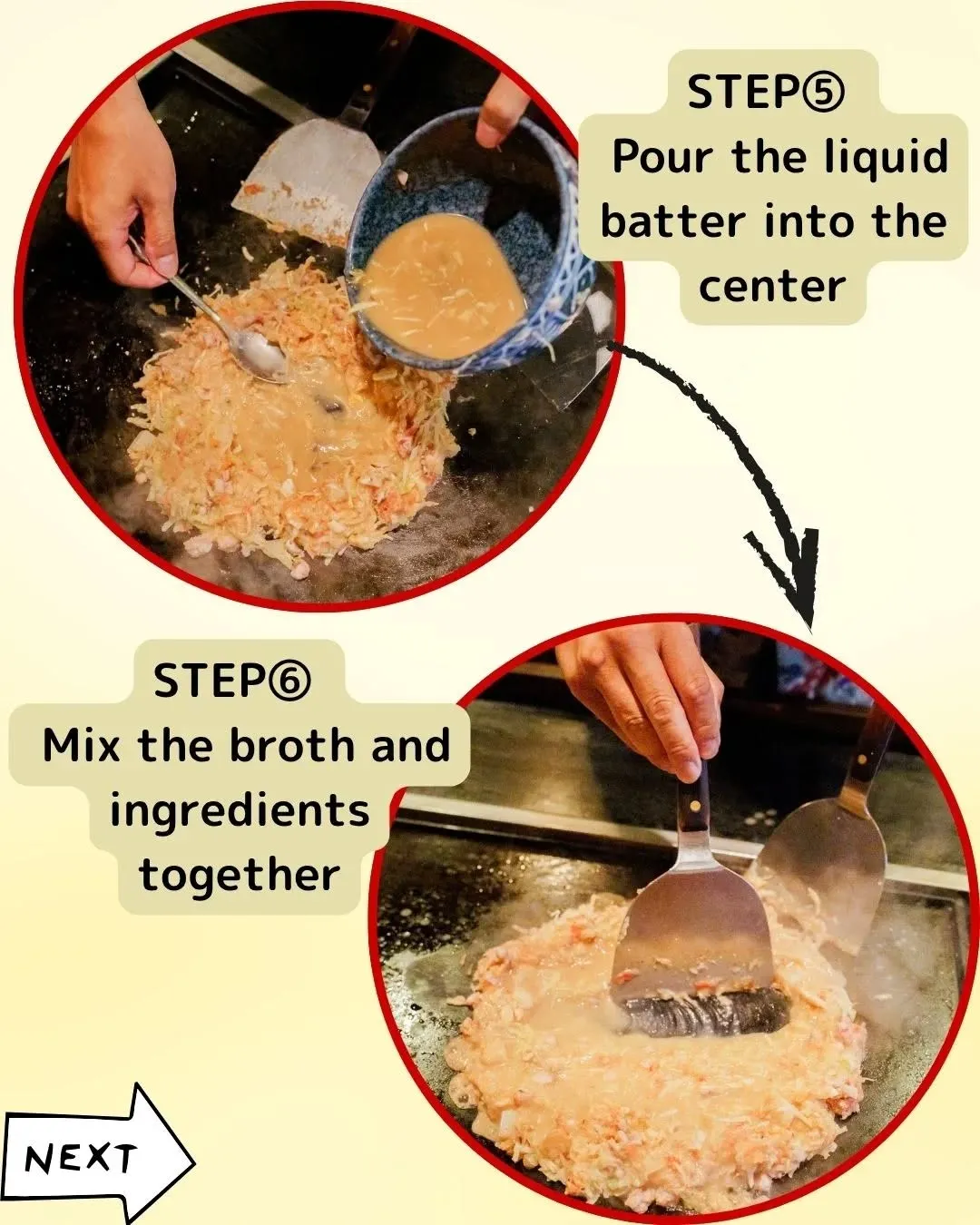 🍳 Monjayaki Cooking Guide 🍳