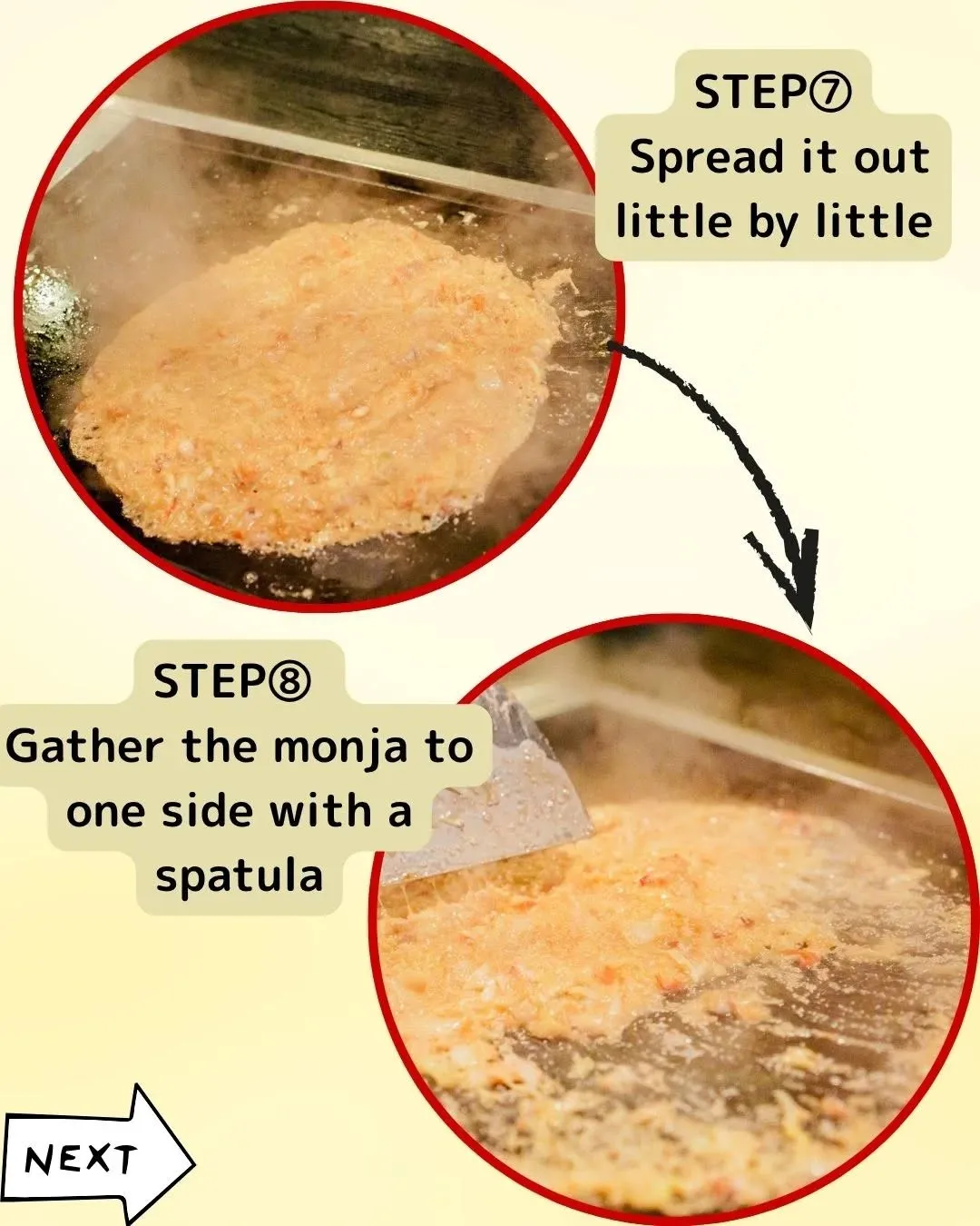 🍳 Monjayaki Cooking Guide 🍳